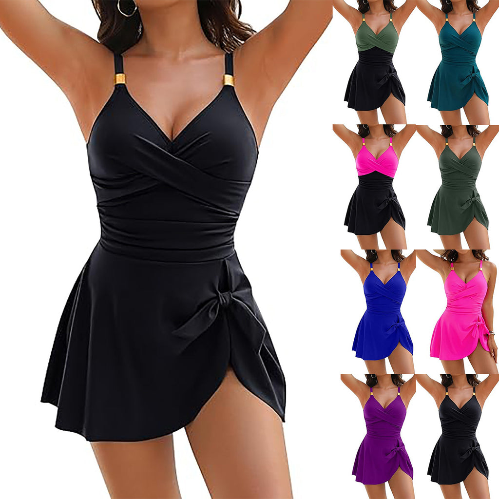 European And American Women's One-piece Swimsuits